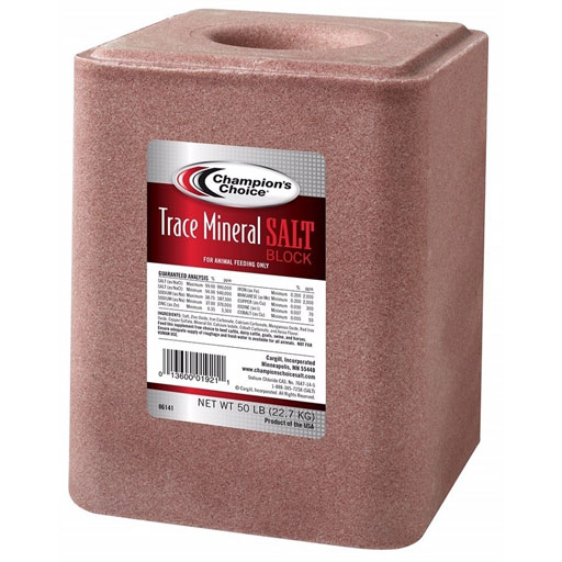 Salt Block Trace Mineral Morrisons Custom Feed